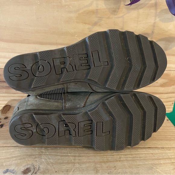 Sorel Joan of Arctic ll Wedge Chelsea Snow Boot - Taupe Grey size 10 - Picture 8 of 13